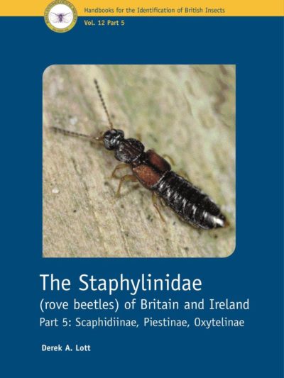 Cover of The Staphylinidae (rove beetles) of Britain and Ireland Scaphidiinae, Piestinae, Oxytelinae RES Handbook