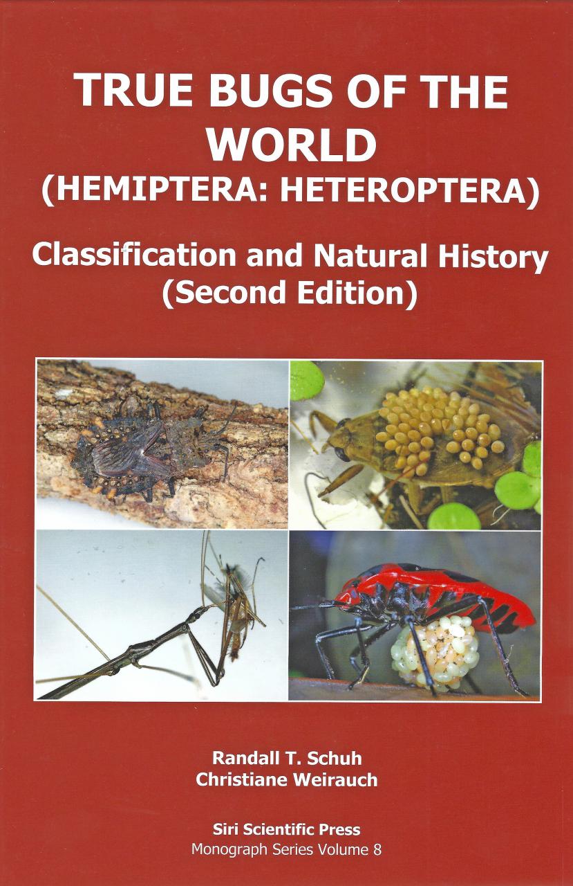 Cover of True Bugs of the World (Hemiptera: Heteroptera) Classification and Natural History (2nd edition)