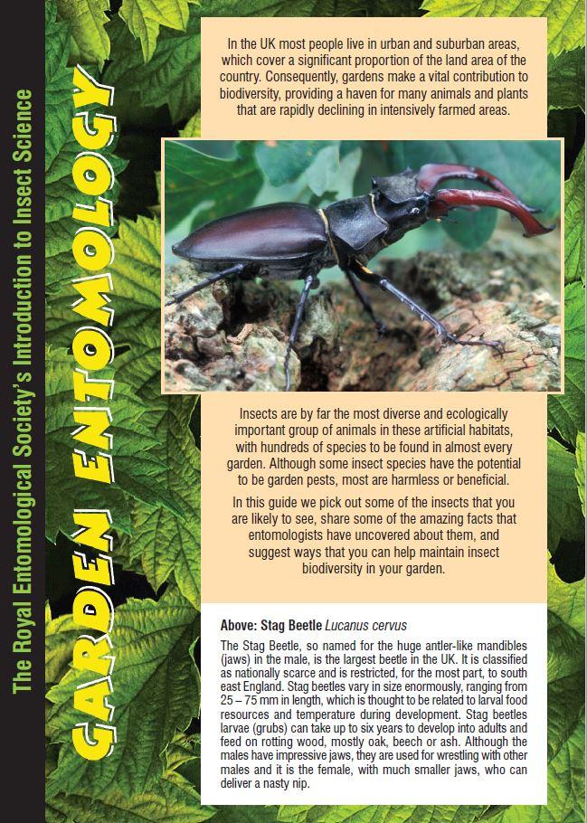 Garden Entomology Booklet cover