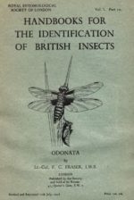Cover of Odonata, RES Handbooks for the Identification of British Insects, Volume 1, Part 10