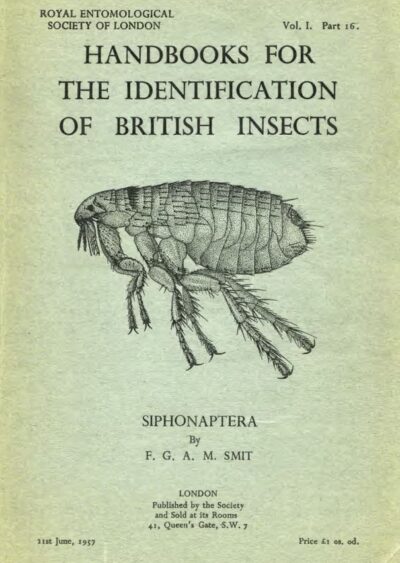 Cover of Siphonaptera, RES Handbooks for the Identification of British Insects, Volume 1, Part 16