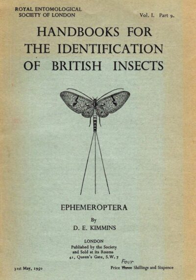 Cover of or the Identification of British Insects, Volume 1, Part 9