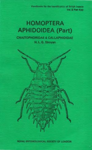 Cover of Homoptera - Aphidoidea (Part) - Chaitophoridae & Callaphididae, RES Handbooks for the Identification of British Insects, Volume 2, Part 4a