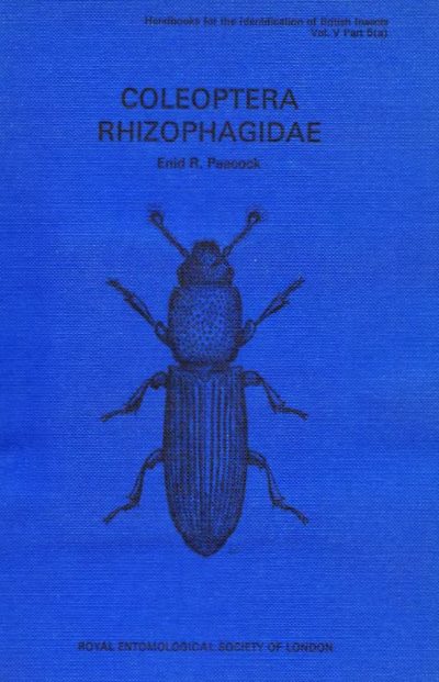 Cover of Coleoptera. Rhizophagidae. RES Handbooks for the Identification of British Insects, Volume 5, Part 5a