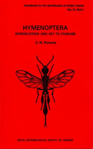 Cover of Hymenoptera - Introduction and key to families (2nd edition). RES Handbooks for the Identification of British Insects, Volume 6, Part 1