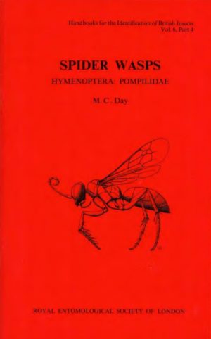 Cover of Hymenoptera – Pompilidae. RES Handbooks for the Identification of British Insects, Volume 6, Part 4