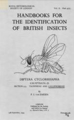 Cover of Diptera Cyclorrhapha Calyptrata a Calliphoridae RES Handbooks for the Identification of British Insects, Volume 10, Part 4a Calliphoridae
