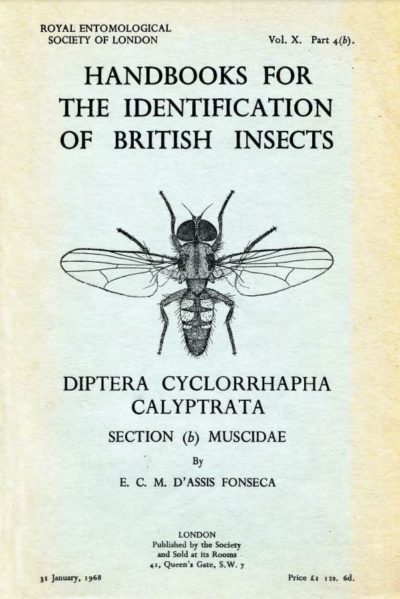 Cover of Diptera Cyclorrhapha Calyptrata b Muscidae RES Handbooks for the Identification of British Insects, Volume 10, Part 4b