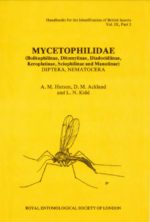 Cover of Diptera Nematocera Mycetophilidae RES Handbooks for the Identification of British Insects, Volume 9, Part 3