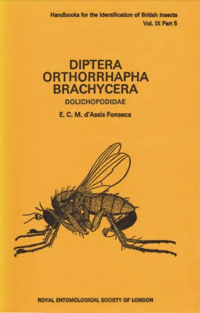 Cover of Diptera Orthorrhapha Brachycera Dolichopodidae RES Handbooks for the Identification of British Insects, Volume 9, Part 5