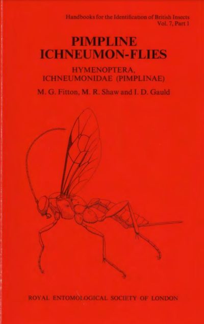 Cover of Pimpline Ichneumon-Flies, RES Handbooks for the Identification of British Insects, Volume 7, Part 1