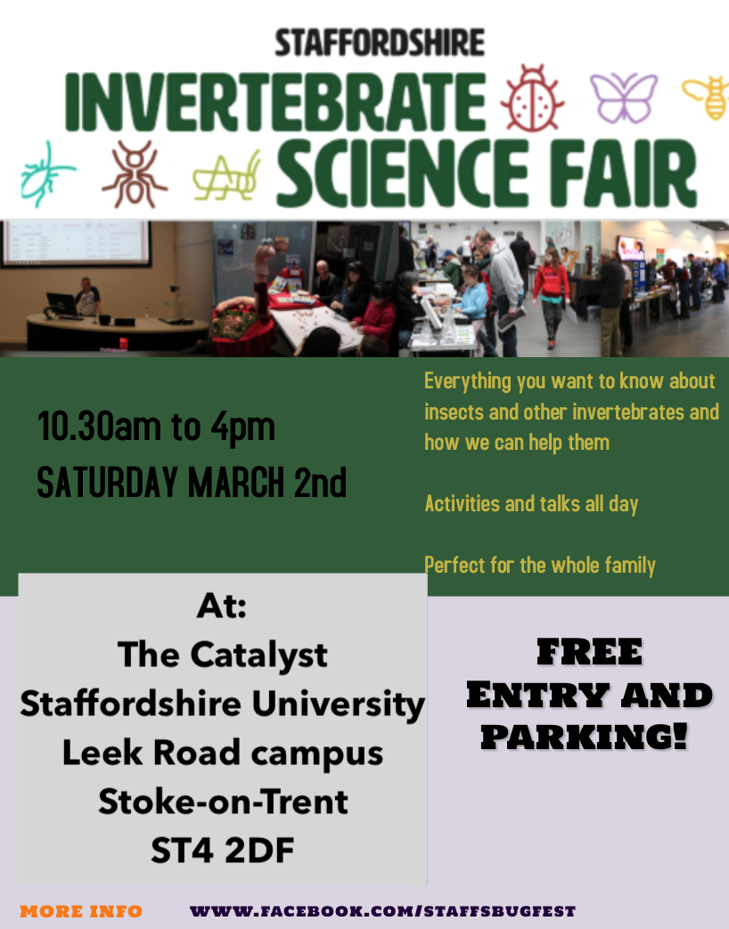 Staffordshire Invertebrate Science Fair 2024