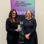 President Jane Hill OBE Hon.FRES and Prof. Rebecca Kilner President's Medal 2024
