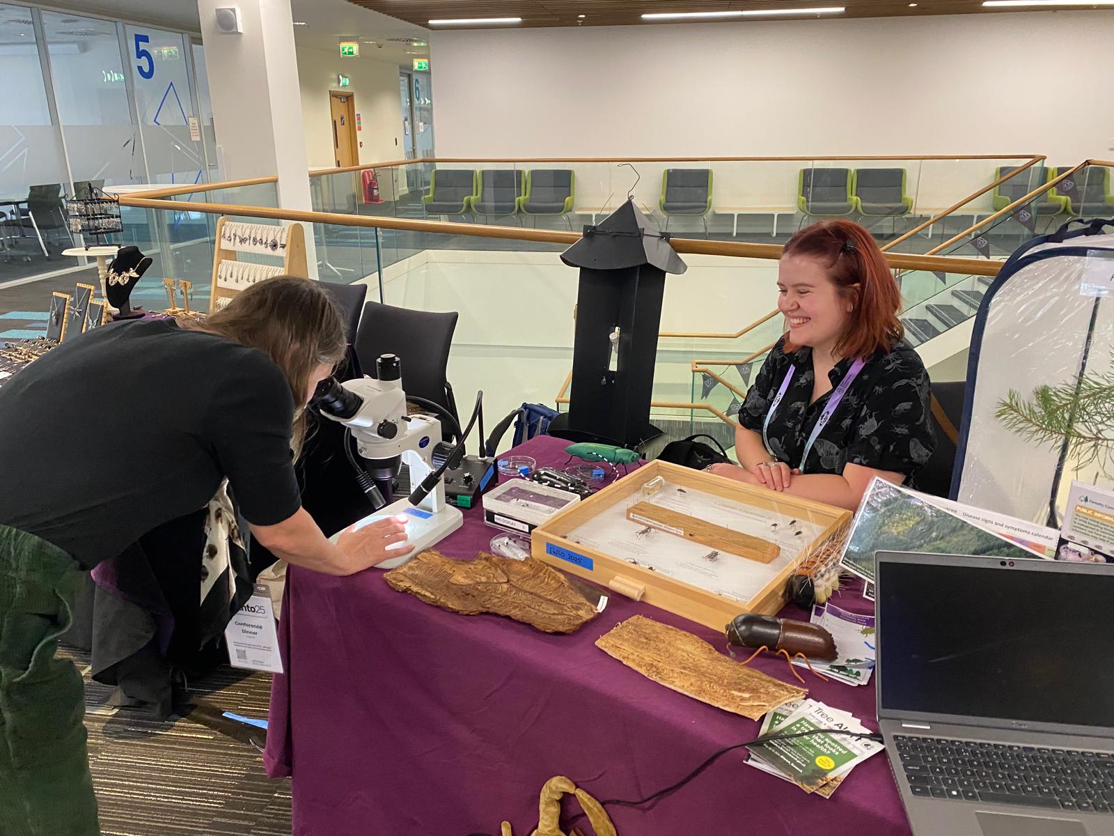 Ento25 Exhibitor - Forest Research stand