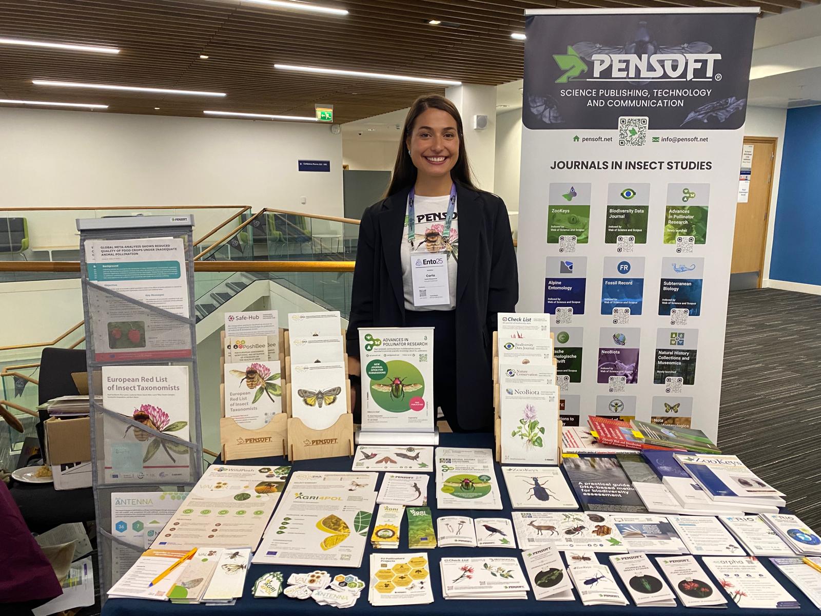Ento25 Exhibitor - Pensoft stand