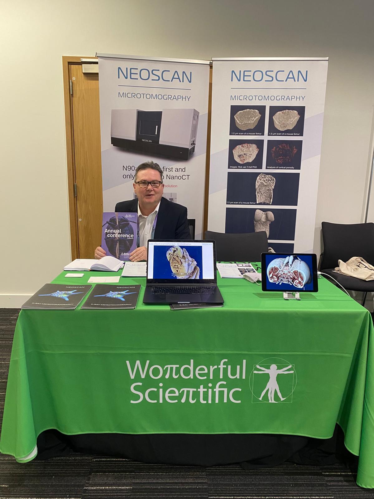 Ento25 Exhibitor - Wonderful Scientific stand