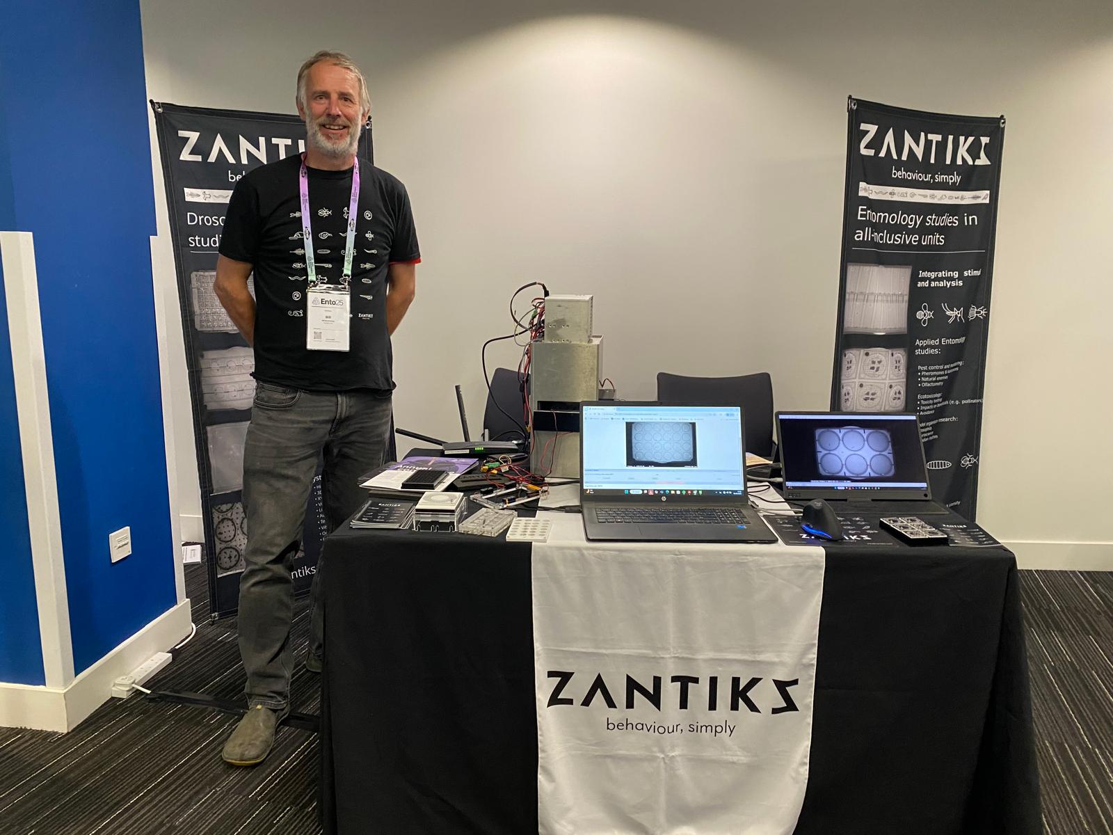 Ento25 Exhibitor - Zantiks stand