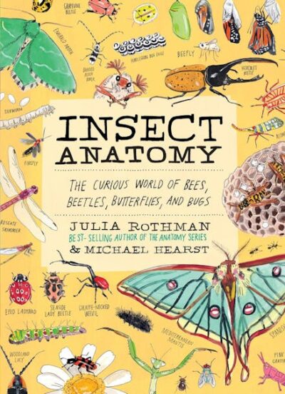 Cover of the book, Insect Anatomy, by Julia Rothman and Michael Hearst. Published by Storey Publishing.