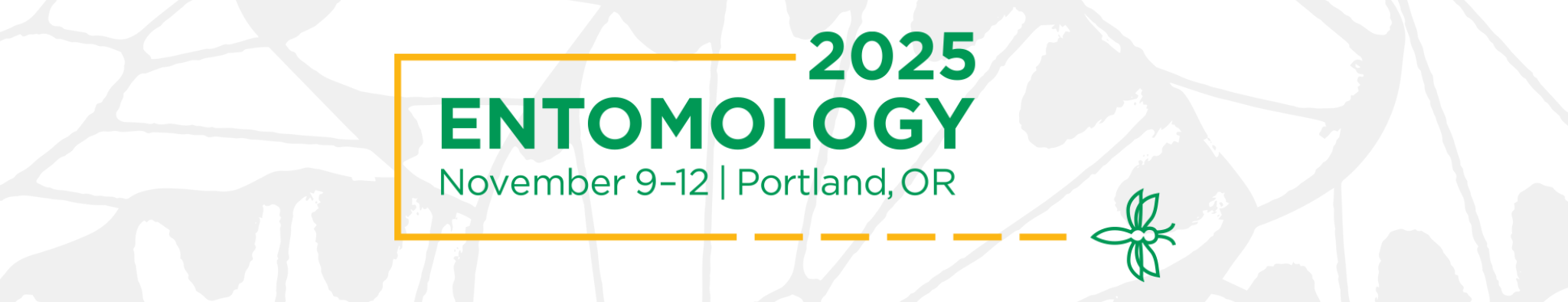 Entomological Society of America (ESA) meeting 9-12 November in Portland, Oregon logo