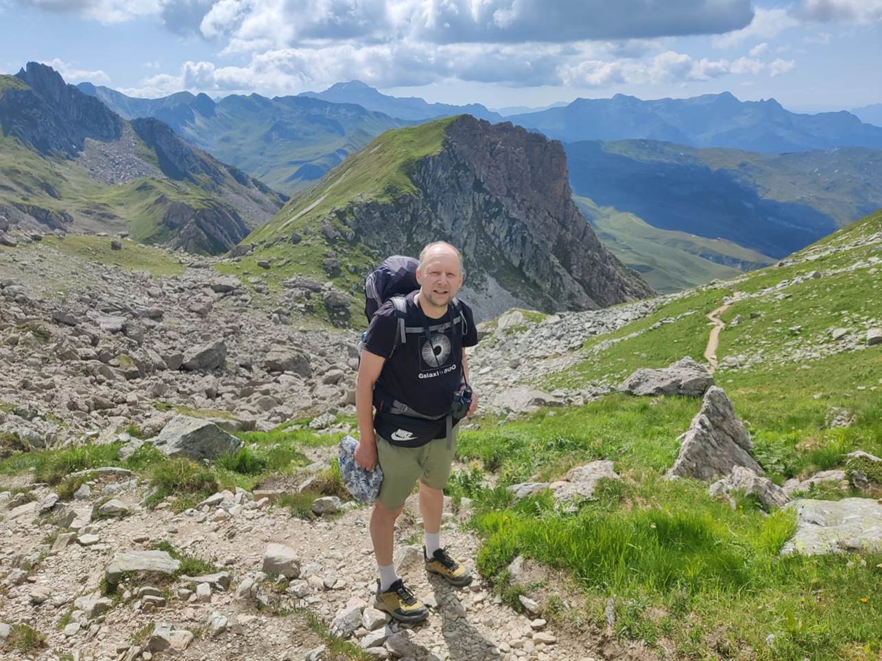 Rob Wilson - In the Alps (Photo credit: Paul Ryder)