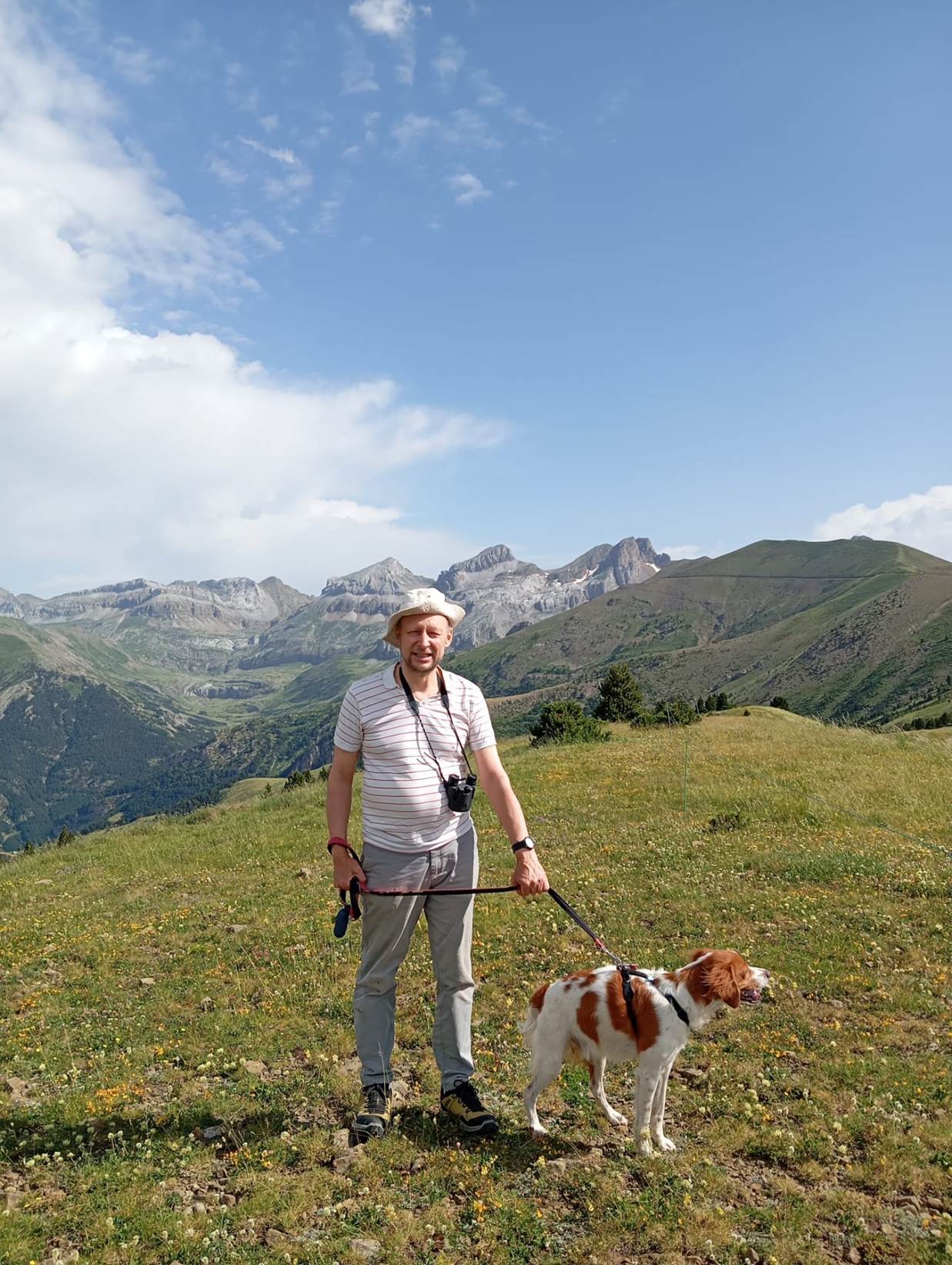 Rob Wilson - With my dog (Photo credit: Louisa Willan/Aisling Wort)