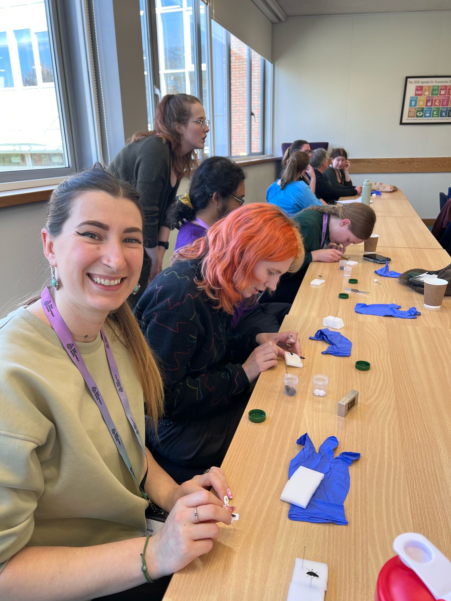 Insect Specimen Curation Workshop – facilitated by Chris Foster at Student Forum 2025