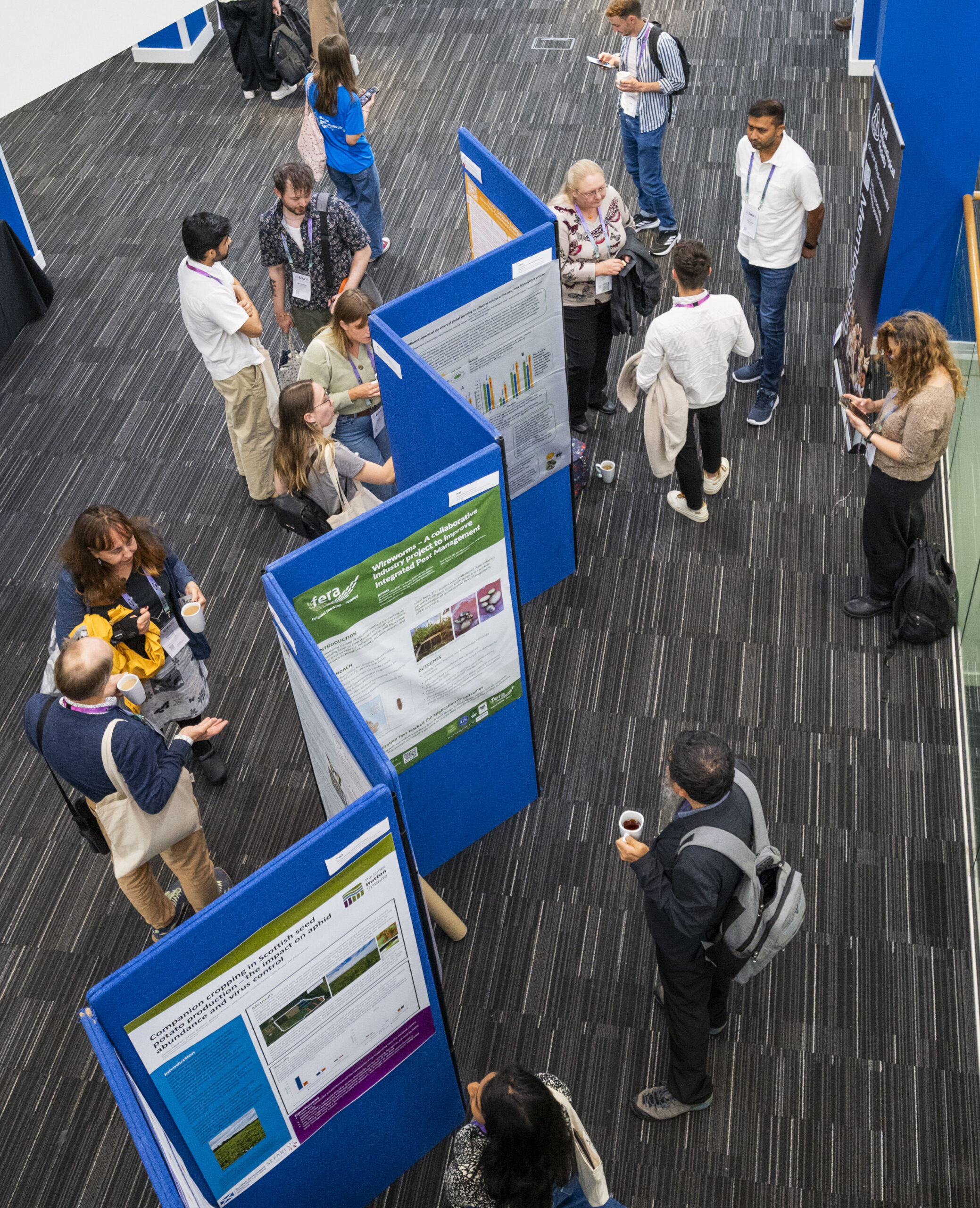 Poster session at Ento25