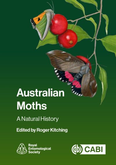 Australian Moths, A Natural History by Roger Kitching - Book cover