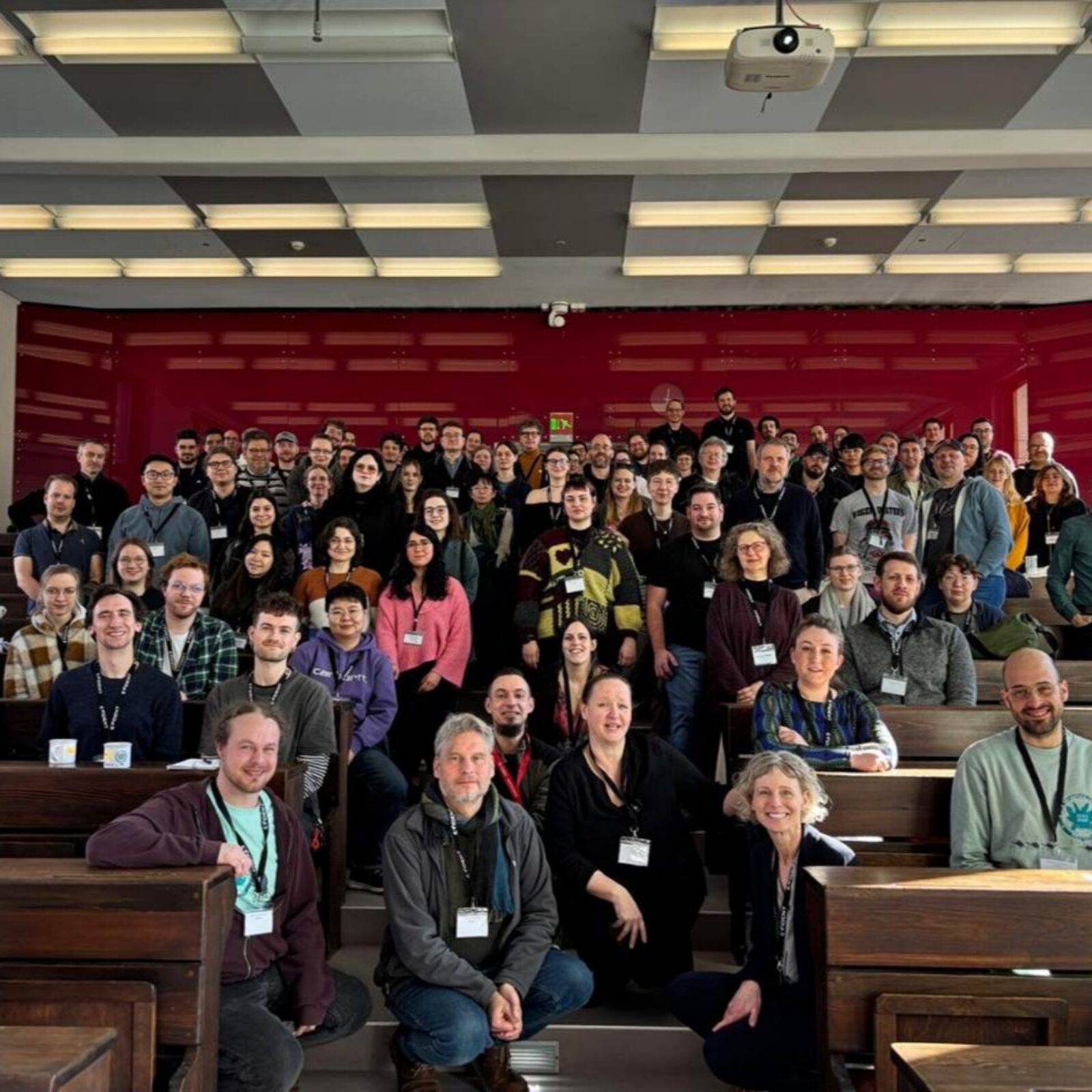 Photo credit: Stefan Jerabek: Participants at the 7th Morphology Meeting at the Institute for Zoology and Evolutionary Research, Friedrich Schiller University Jena.