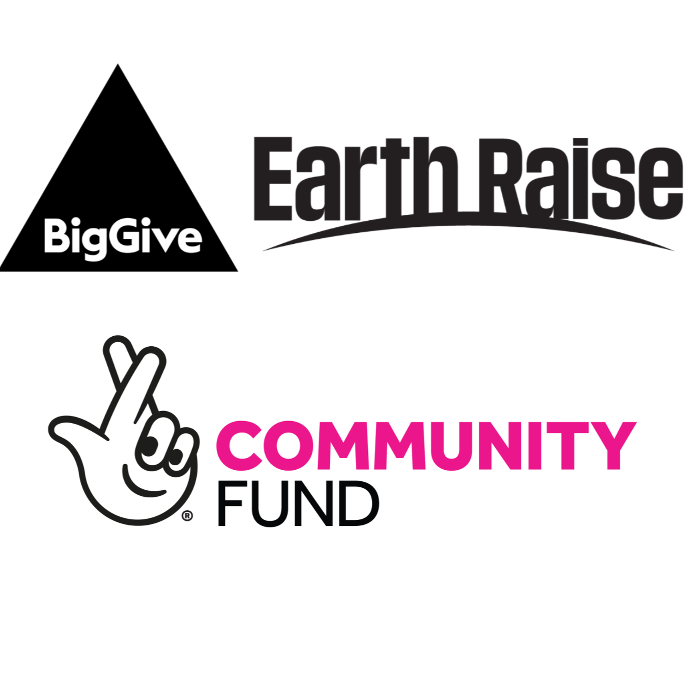 Big Give and National Lottery Community Fund Logos