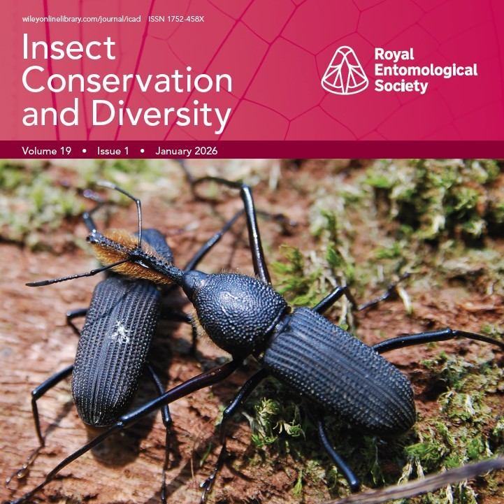 Insect Conservation and Diversity journal cover