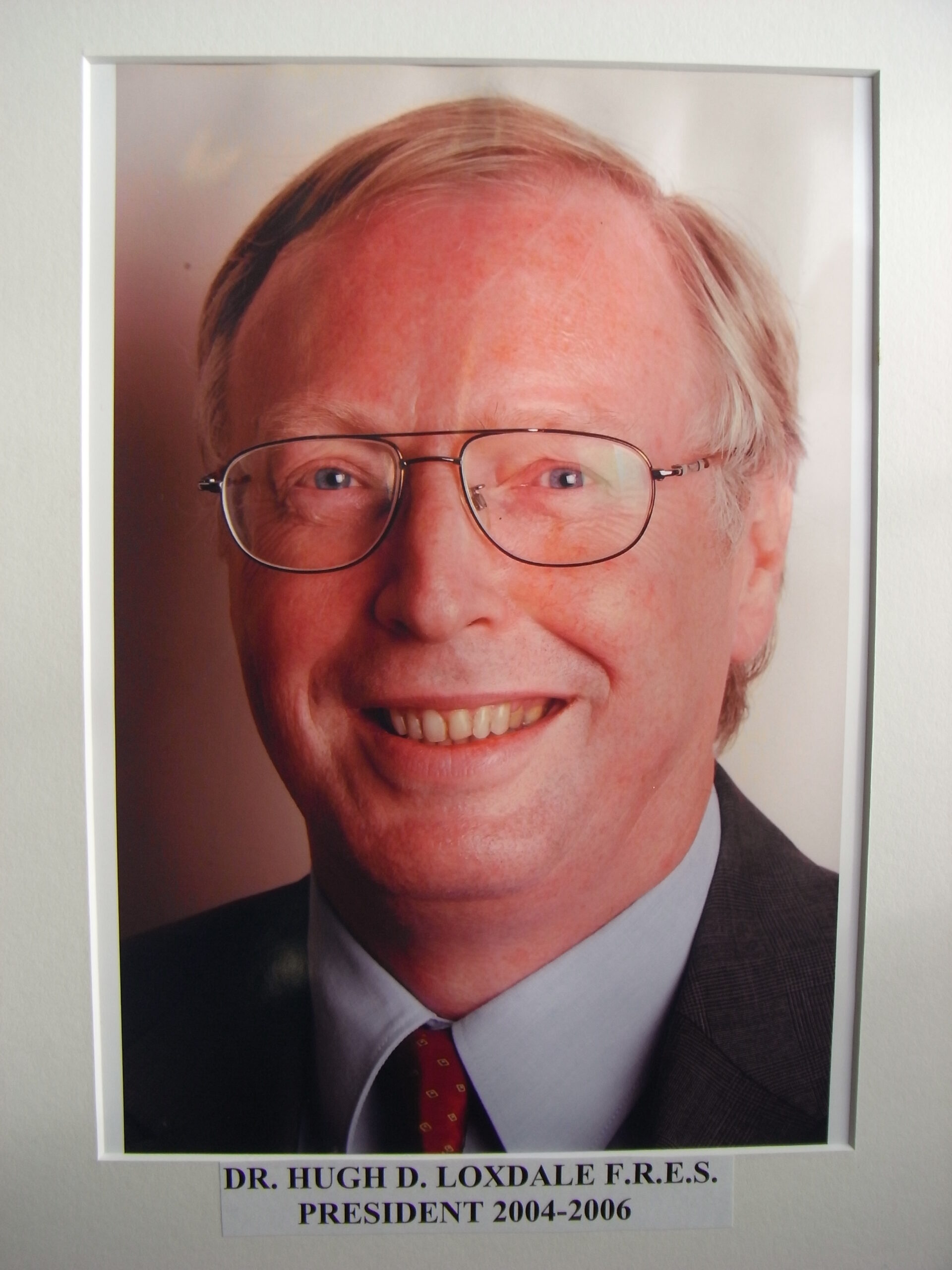 RES President Dr Hugh Loxdale (2004-06)