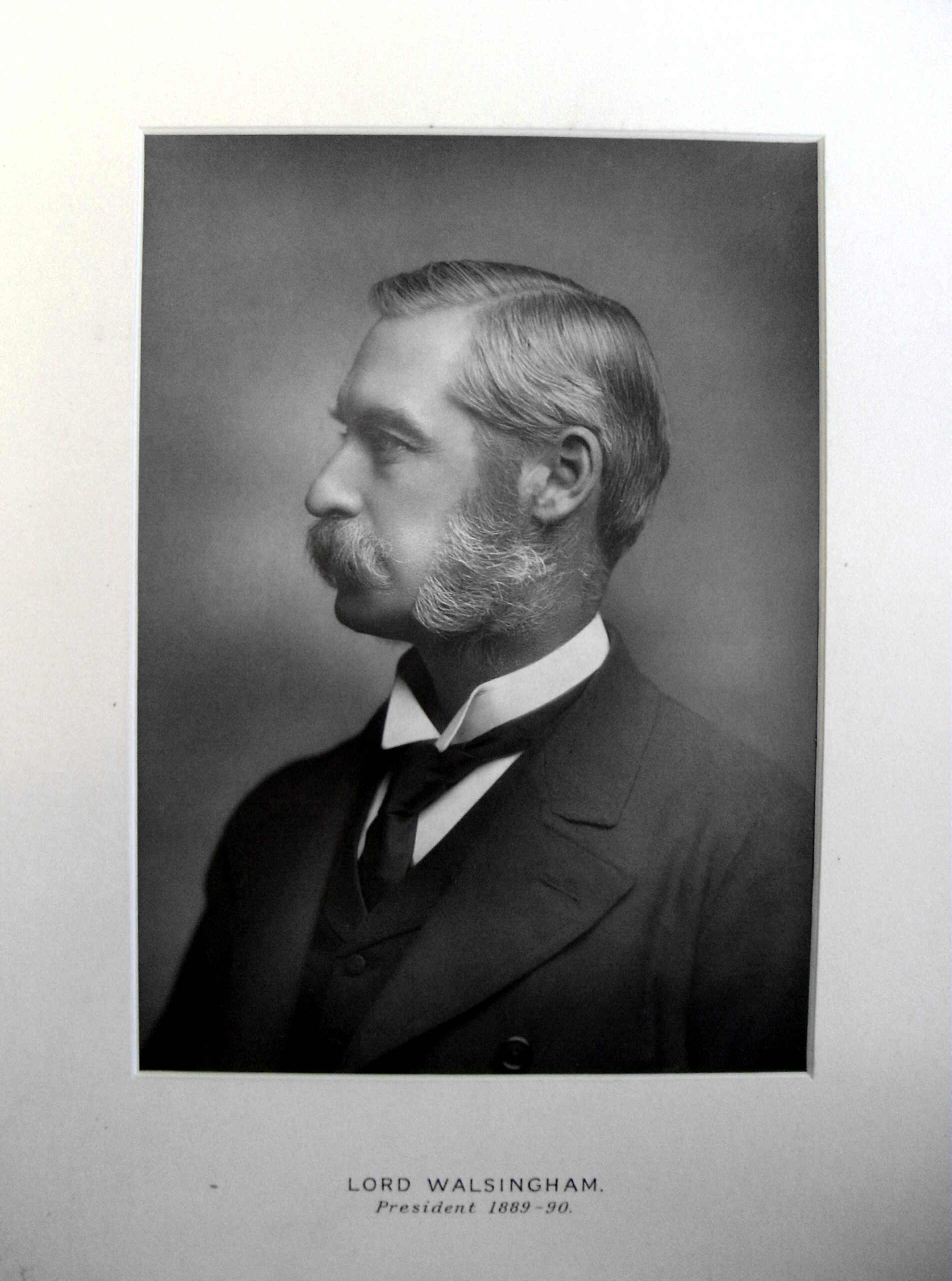 RES President Lord Walsingham (1889-90)