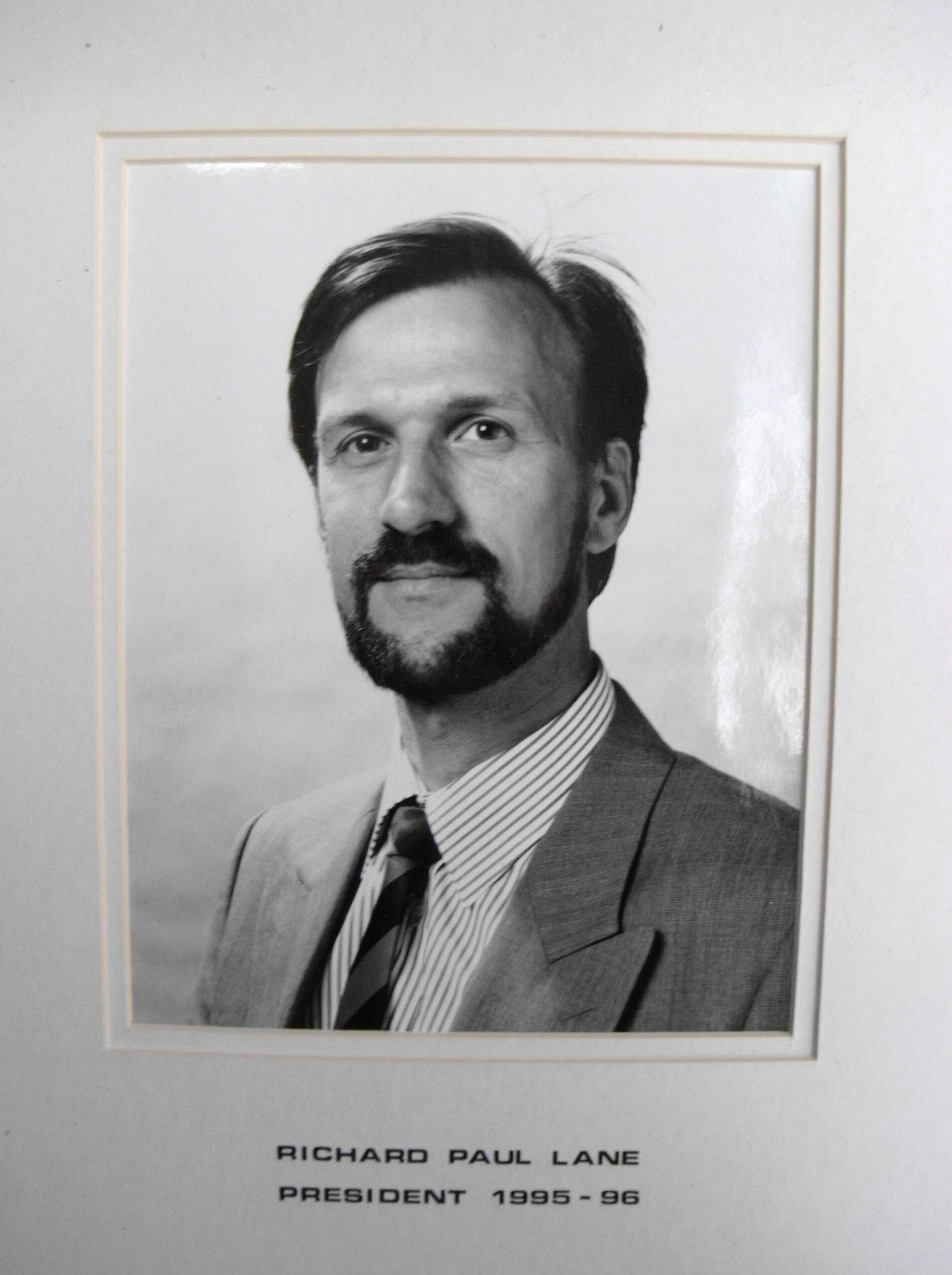 RES President Richard Paul Lane (1995-96)